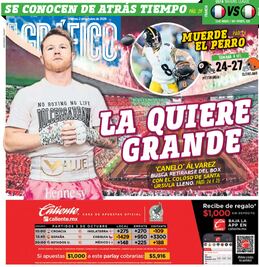 Portada El Gráfico | Viernes 2 de Octubre de 2026