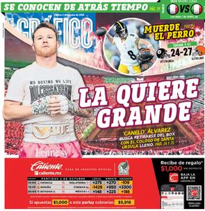 Portada El Gráfico | Viernes 2 de Octubre de 2026