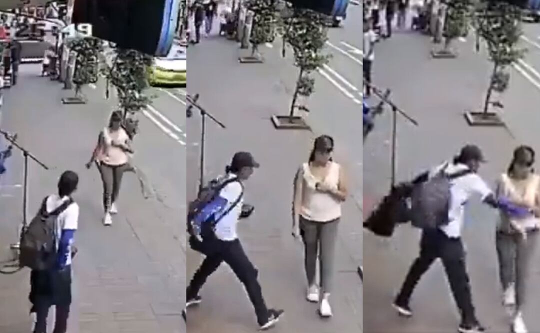 VIDEO: Con una jeringa, hombre agrede a transeúntes en calles de Ecuador