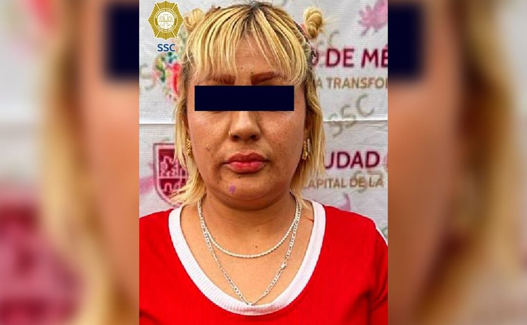 Detienen a mujer ligada a "El Chuletas" por cobro de piso, en Iztapalapa (Foto: X)