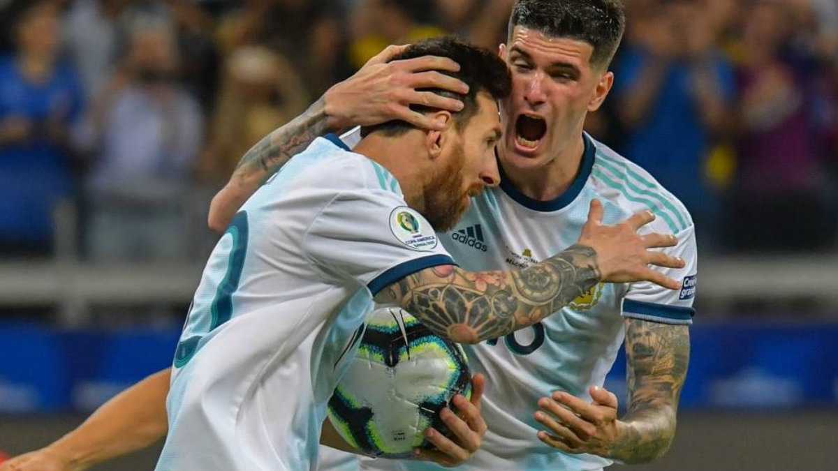 argentina qatar partido copa américa futbol