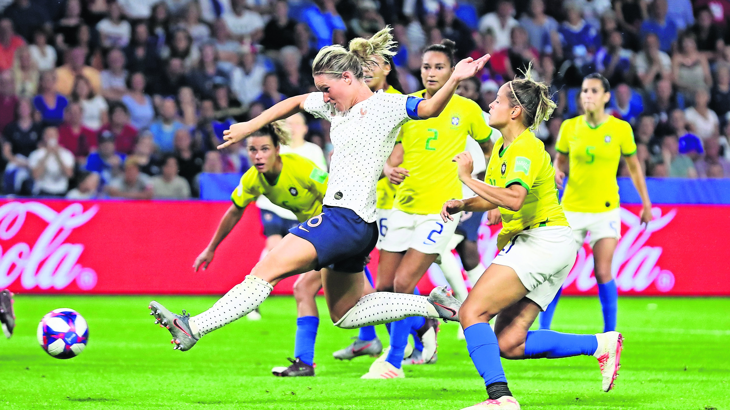Francia vence Brasil 2-1 Mundial Femenil