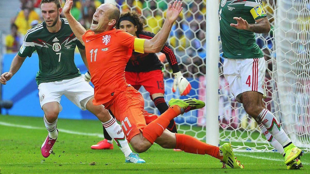#NoEraPenal, el día que Holanda eliminó a México del Mundial 2014 | El