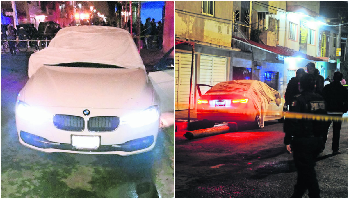 ejecutados baleados dentro auto BMW deuda nezahualcóyotl 