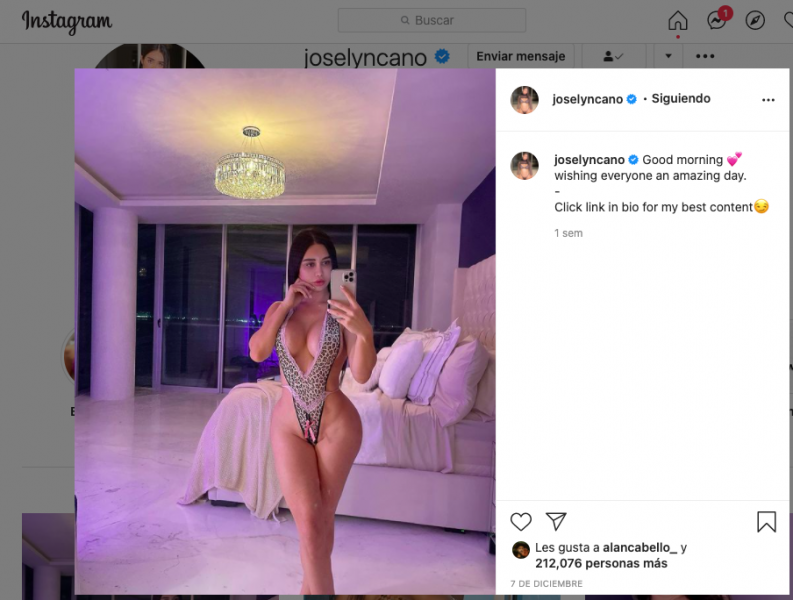 Muere Joselyn Cano, "la Kim Kardashian mexicana" y fans no lo creen;  transmiten su funeral | El Gráfico Historias y noticias en un solo lugar