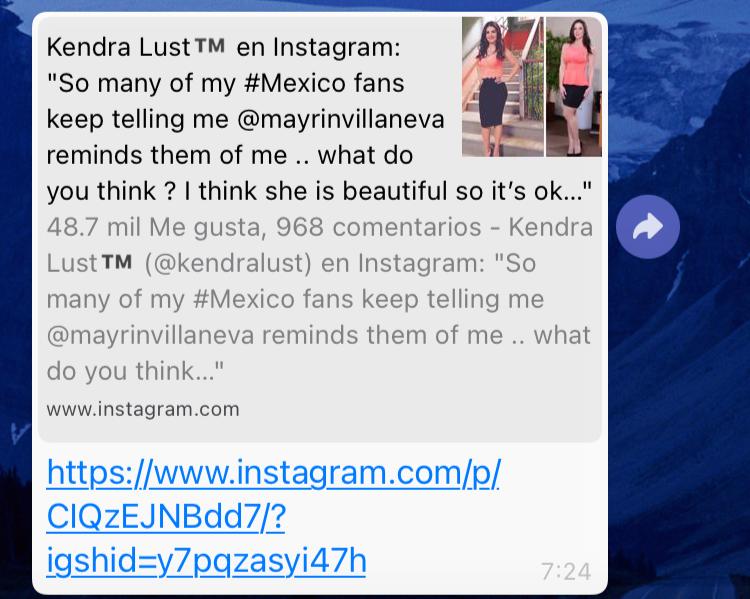 Bokep Kendra - La actriz porno Kendra Lust publica foto de MayrÃ­n Villanueva y le manda  mensaje | El GrÃ¡fico Historias y noticias en un solo lugar