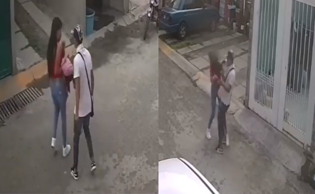 Captan a chavito dando golpiza a su novia en Ecatepec, se calentó y la cosa se puso dura