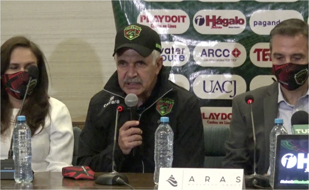 El Tuca Ferretti es nuevo técnico del FC Juárez