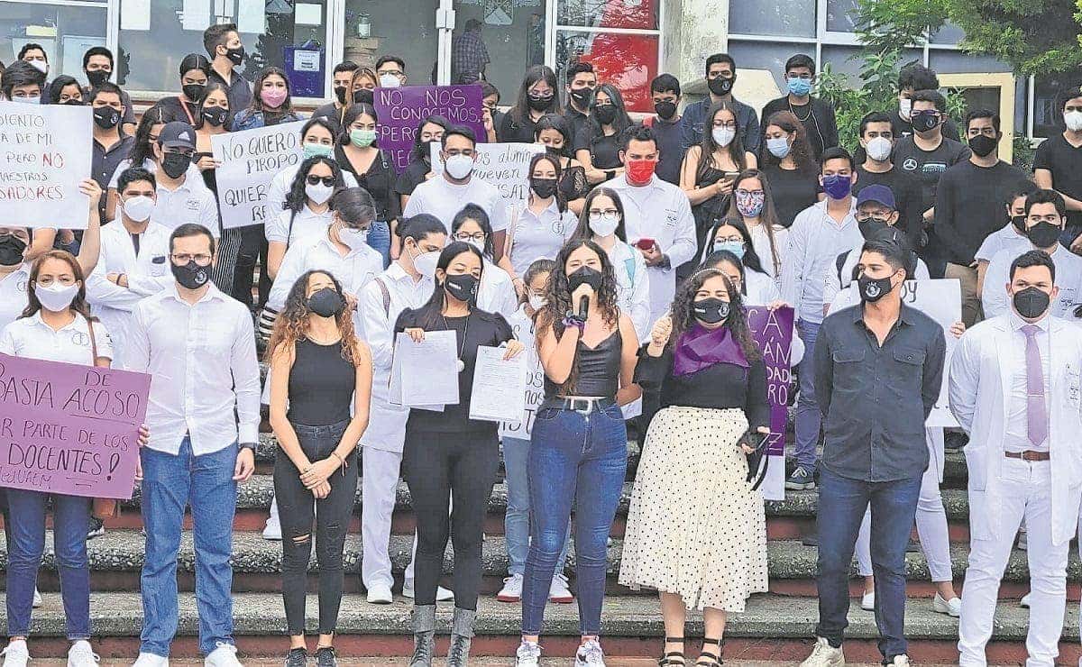 Alumnas de la Facultad de Medicina denunciaron a profesor por acoso, en Morelos
