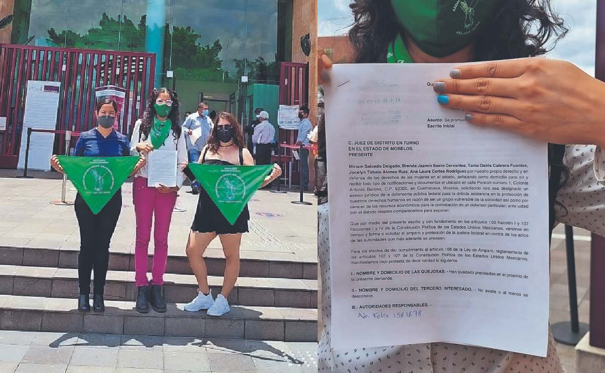 Feministas presentan amparo contra negativa a legalizar el aborto en Morelos