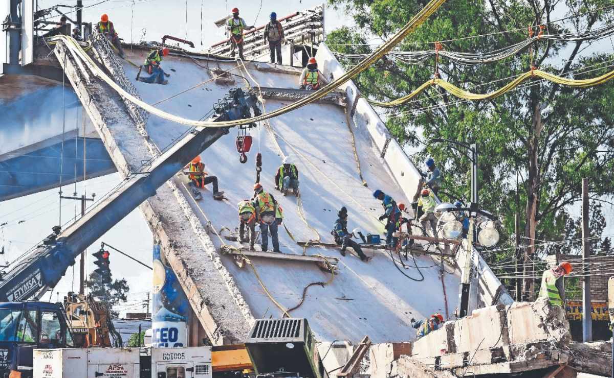 Fiscalía capitalina denuncia a 10 exfuncionarios por el colapso de la Línea 12 del Metro