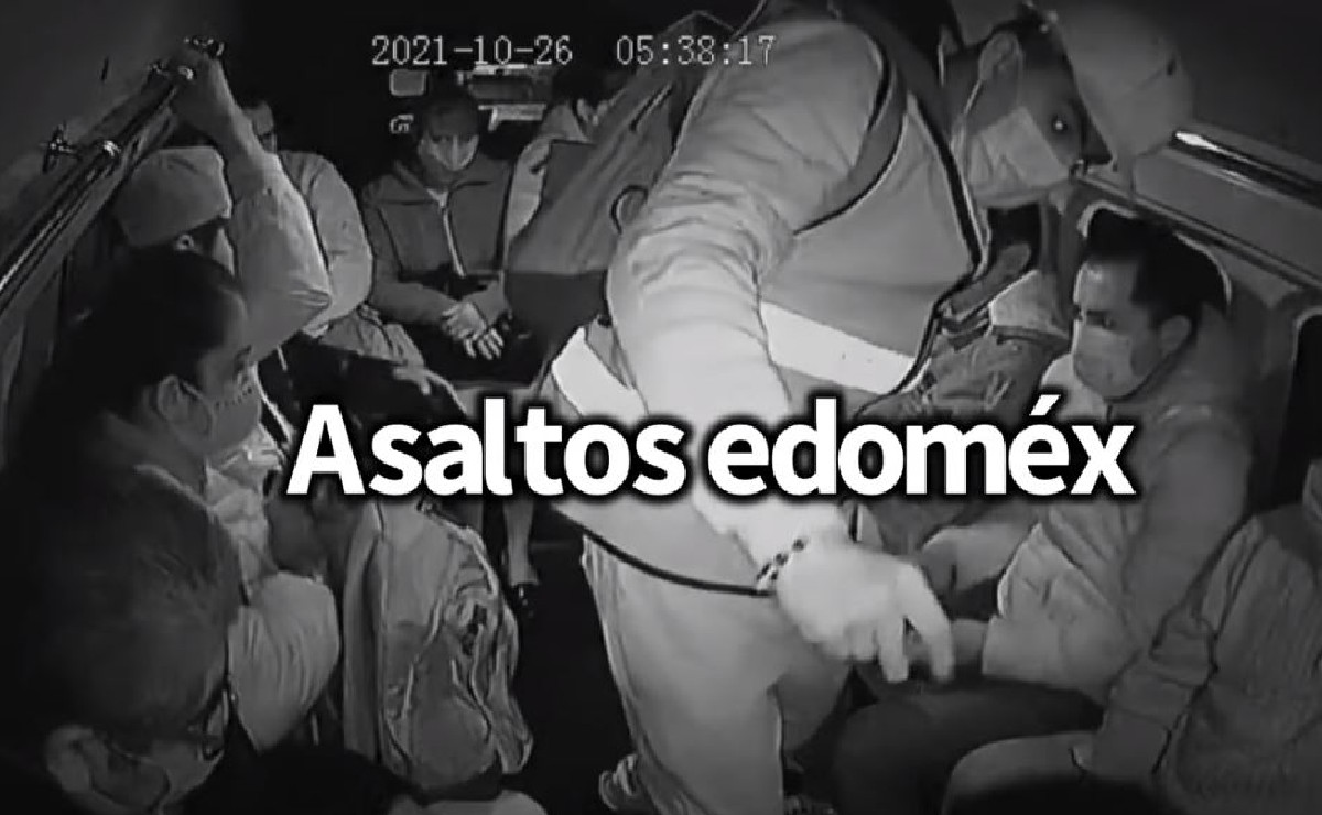 Video capta a asaltantes vestidos de obreros asesinando a chofer en Tlalnepantla