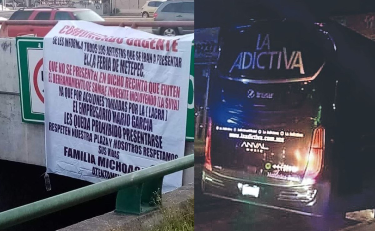 Cancelan Feria de Metepec 2021, tras amenazas y ataque al camión de La Adictiva