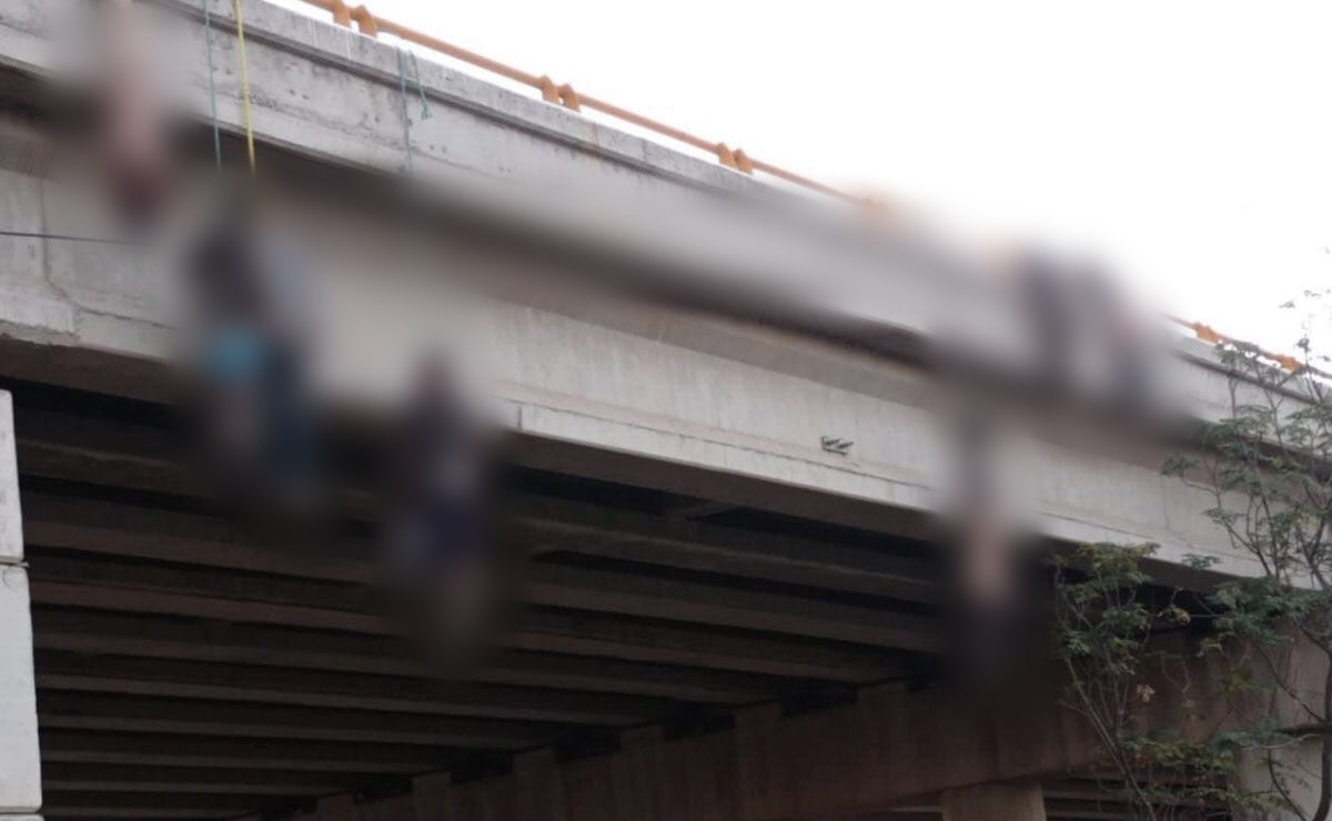Cuelgan 9 cadáveres en un puente de Zacatecas, el terror se apodera de la zona