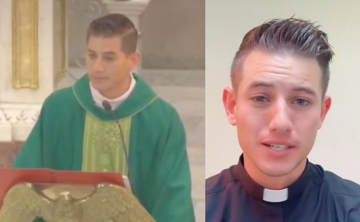 Joven sacerdote causa sensación en TikTok por hablar todo tipo de temas sin censura