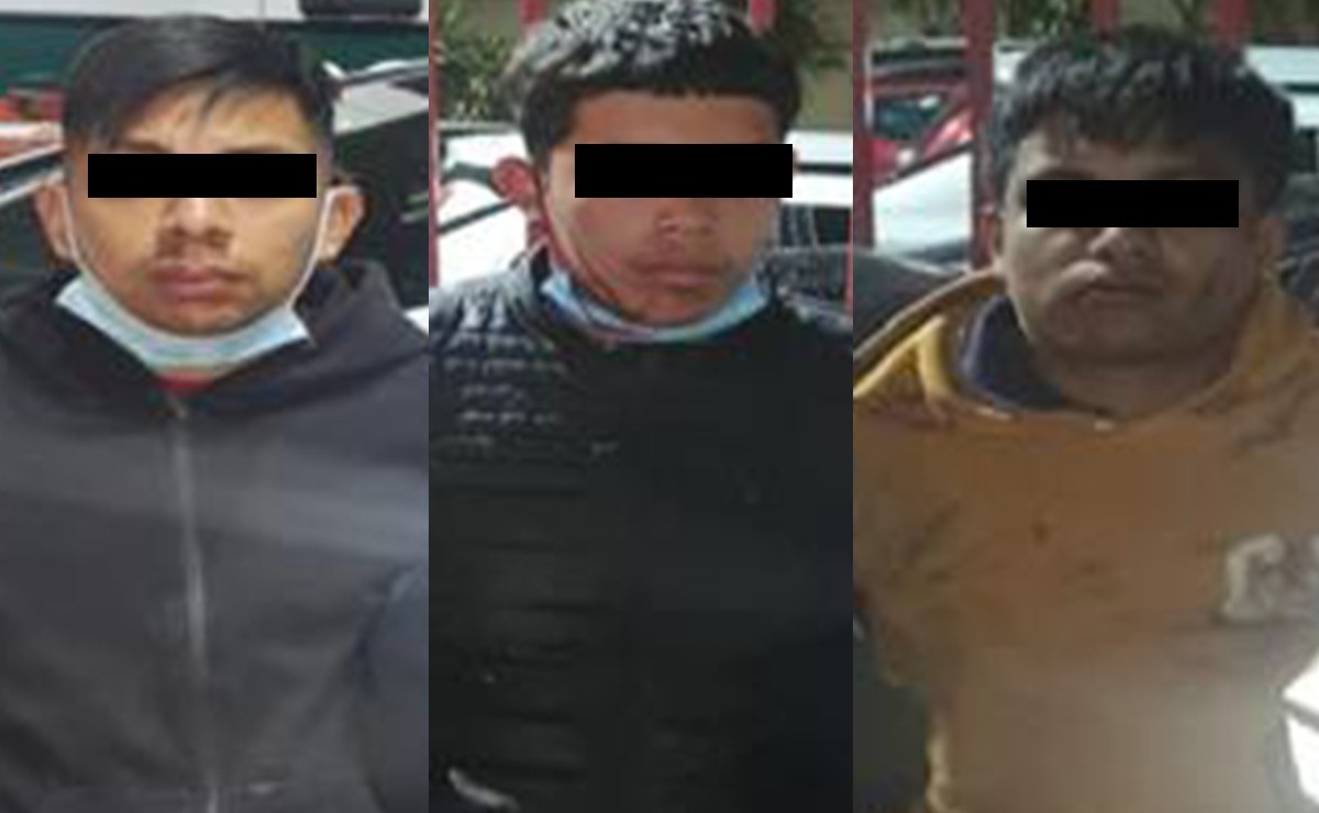 Detienen a tres brothers que extorsionaban a comerciantes de Azcapotzalco