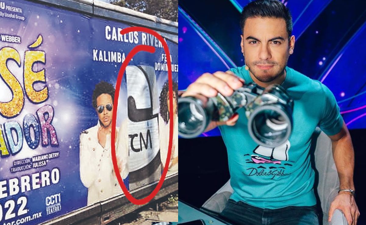Fan se roba cartel de Carlos Rivera tamaño real y así reaccionó el cantante