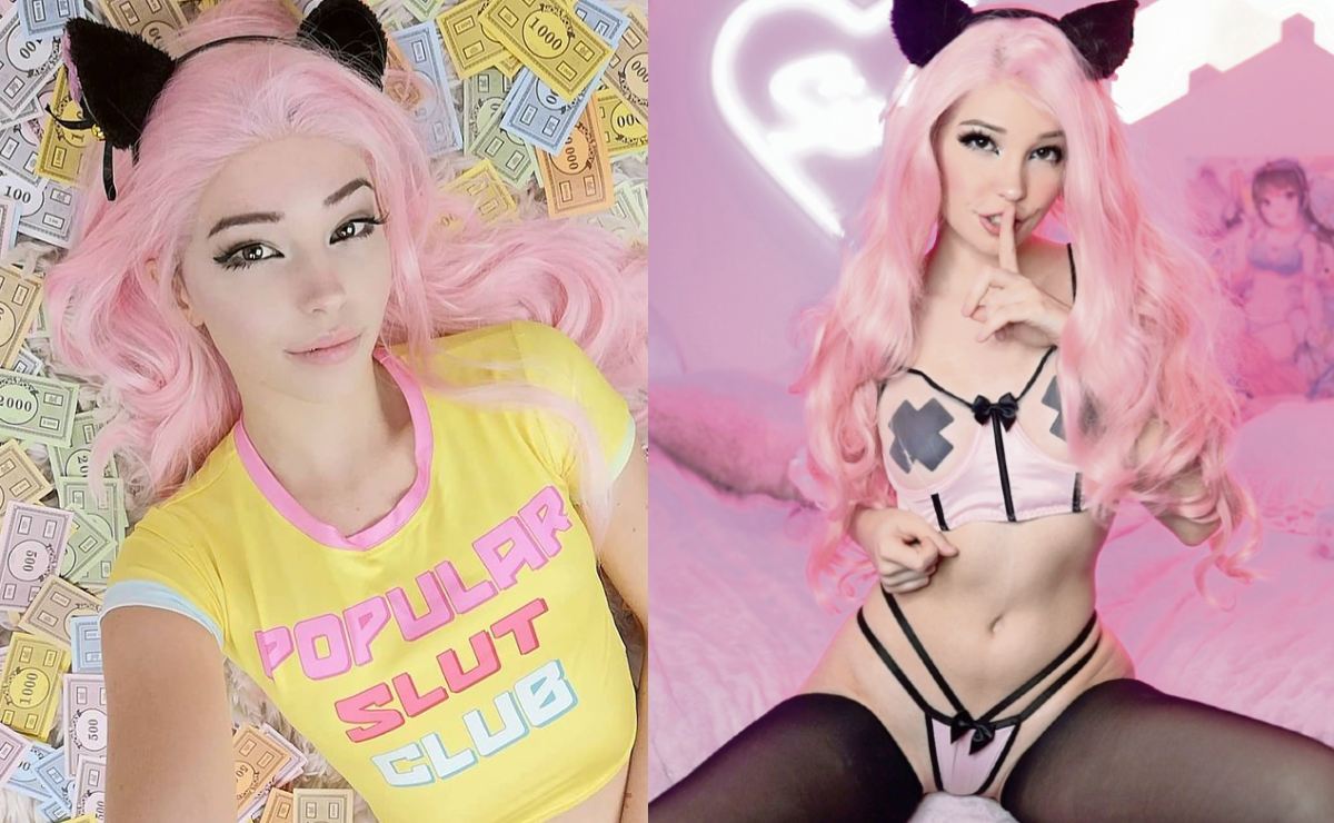 Belle Delphine Pink Hair Nude