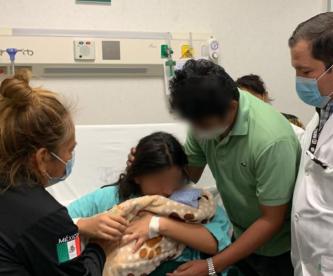 Rescatan a bebé recién nacido robado del IMSS de Tapachula, detienen a la responsable