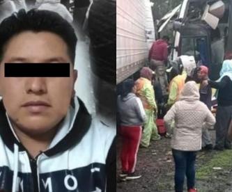 Heladero muere en horrible choque en carretera de Puebla, era el único sustento de su familia