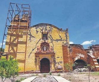 En Morelos se trabaja por concluir la reparación de inmuebles religiosos 