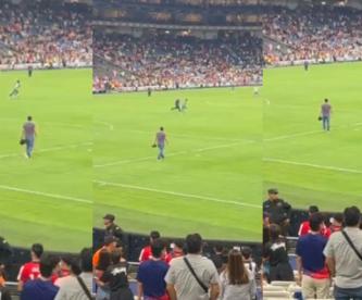 VIDEO: Indigna agresiva tacleada a niño en partido Atlético vs Real Sociedad jugado en Monterrey
