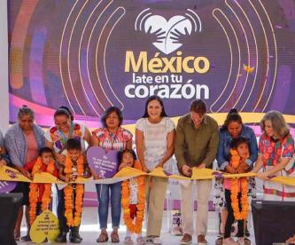 Ariadna Montiel Reyes y Fundación Teletón inauguran (CRIT) Montaña de Guerrero