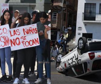 ¡Les dieron con todo! En Taxco linchan a presuntos asesinos de una niña