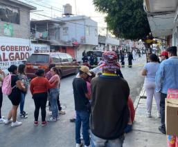 Plomearon a cuatro chavitos a plena luz del día en San Andrés Mixquic, Tláhuac