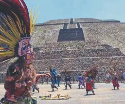 En Teotihuacán danzan para que no falte el agua... ¡Y que les llueve!