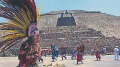 En Teotihuacán danzan para que no falte el agua y que les llueve
