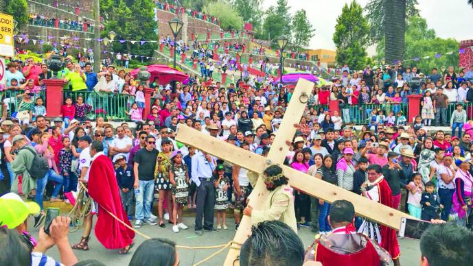 Resultado de imagen de La Pasión de Cristo en Iztapalapa