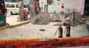 Deja flamazo dos heridos en gasolinera de la Ciudad de México. Noticias en tiempo real