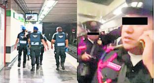 Revelan que policías bancarios son cómplices de asaltantes en el STC Metro, en CDMX. Noticias en tiempo real