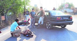 Automovilista atropella a motociclista, en Xochitepec. Noticias en tiempo real