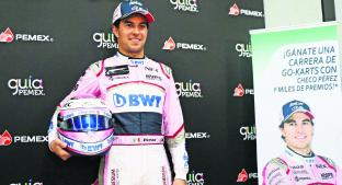 El piloto ‘Checo’ Pérez pide que no pongan freno a Fórmula 1, en México. Noticias en tiempo real