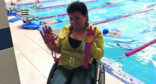 Multimedallista paralímpica se prepara para el adiós a la natación. Noticias en tiempo real