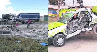 Taxista pierde la vida tras estrellarse contra tráiler, en Villa Victoria. Noticias en tiempo real