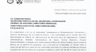 Por austeridad, gobierno de la CDMX reduce suministro de combustible a patrullas. Noticias en tiempo real