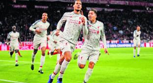 Liverpool impone victoria con doblete al Bayern y avanza a cuartos en la Champions. Noticias en tiempo real