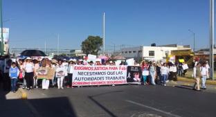 Marchan por menor que murió tras asalto, en Chimalhuacán. Noticias en tiempo real