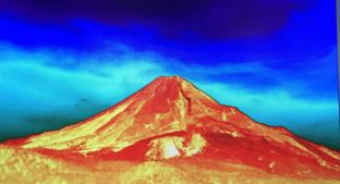 Monitorean el volcán de Colima con cámara térmica de alta tecnología. Noticias en tiempo real