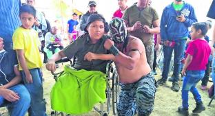 Luchadores en Toluca se enfrentan por Jaír, joven atropellado que perdió las piernas. Noticias en tiempo real