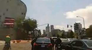 Graban a asaltantes disfrazados de Uber Eats en Santa Fe, CDMX. Noticias en tiempo real
