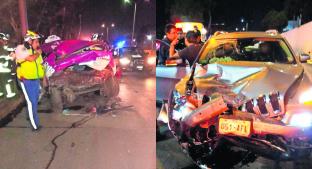 Taxista muere prensado tras ser impactado por camioneta, en CDMX. Noticias en tiempo real