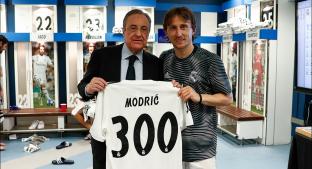 Modric cumple 300 juegos con el Real Madrid . Noticias en tiempo real