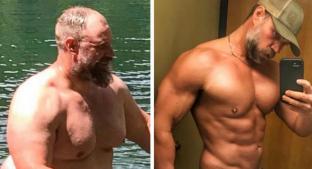 La inspiradora historia del papá que perdió 41 kilos en 150 días. Noticias en tiempo real