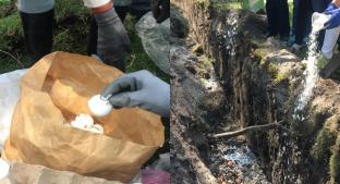 Vecinos del río Lerma recolectan huevos para frenar agua contaminada, en Edoméx. Noticias en tiempo real