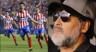 Maradona se la come: Jugadores del Atlético de San Luis. Noticias en tiempo real