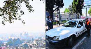 Suspenden contingencia pero continúan revisión de vehículos sin verificar, en Toluca. Noticias en tiempo real